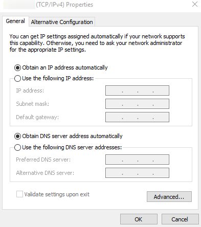 Open the properties of the required protocol and switch to automatic mode. Click 'OK'